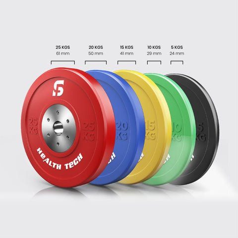 why-are-colour-bumper-plates-preferred-by-professional-gyms?